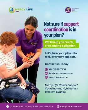 NDIS Support Coordination Services Toongabbie | Mercy Life Care ????