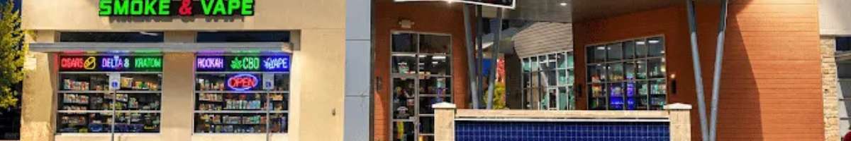 Universal Smoke & Vape Denton Banner