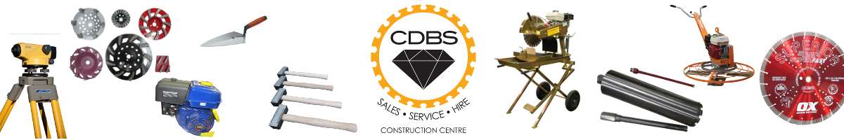 CDBS Construction Centre - Canberra Diamond Blade Suppliers Banner