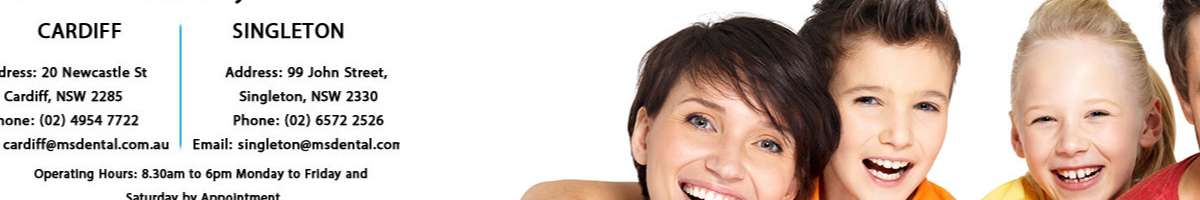 MS Dental - Family Dentist Singleton Banner