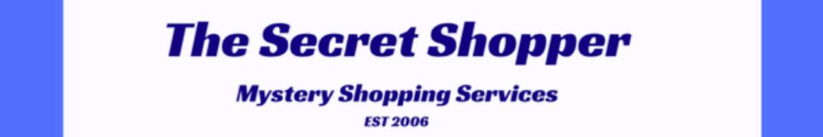 The Secret Shopper Mystery Shopping Services Banner