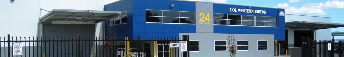 Col Western Sheds Pty Limited Banner