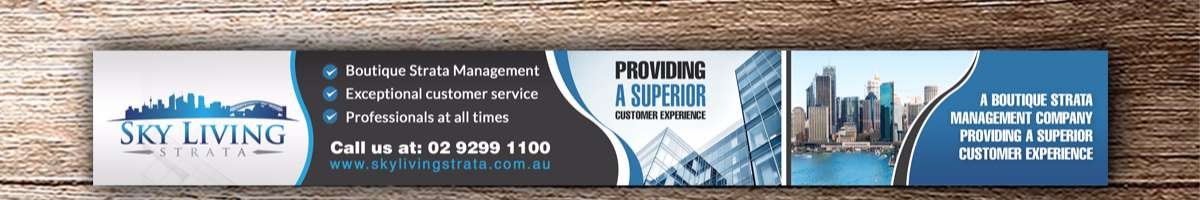 Sky Living Strata Banner