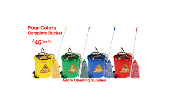 Bucket + Mop Head + Handle