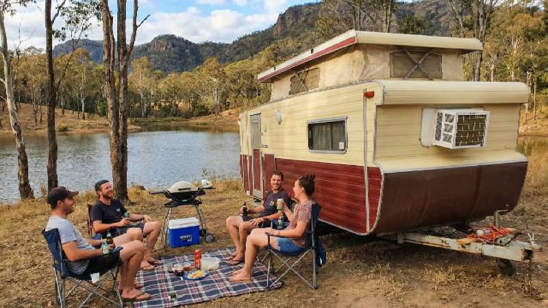 Camping at Somerset or Wivenhoe Dam? Upgrade to a Caravan Without Owning One