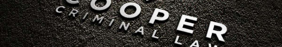 Cooper Criminal Law Banner