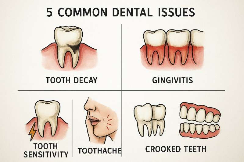 5 Common Dental Issues and How Oris Dental Clinic Can Help