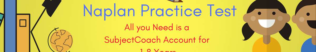 Subject Coach - Naplan Practice Test Banner