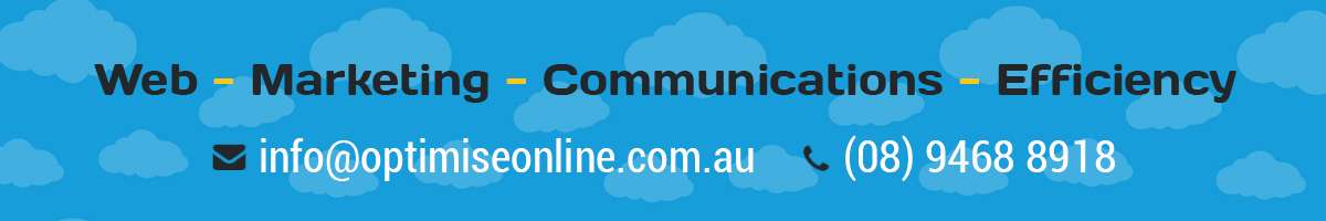 Optimise Online Banner