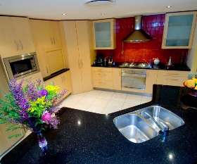 M9 classic modern melamine kitchen