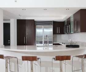 M12 Ultra modern timber veneer kitchen