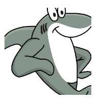 Sharky Beach Bed and Breakfast Logo