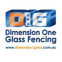 Dimension One Glass Fencing Logo
