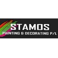 Stamos Painting and Decorating Logo
