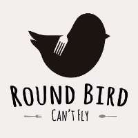 Round Bird Can't Fly Logo