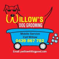Willow's Dog Grooming Logo