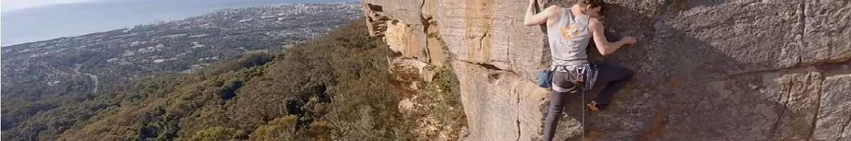 Hangdog Climbing Gym Banner