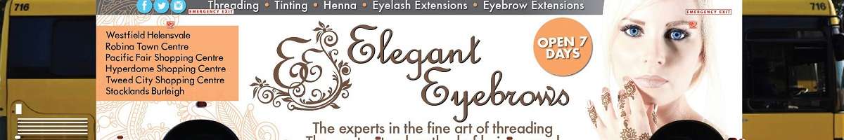 Elegant Eyebrows Banner
