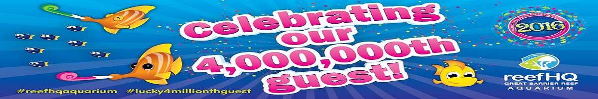 Reef HQ Great Barrier Reef Aquarium Banner