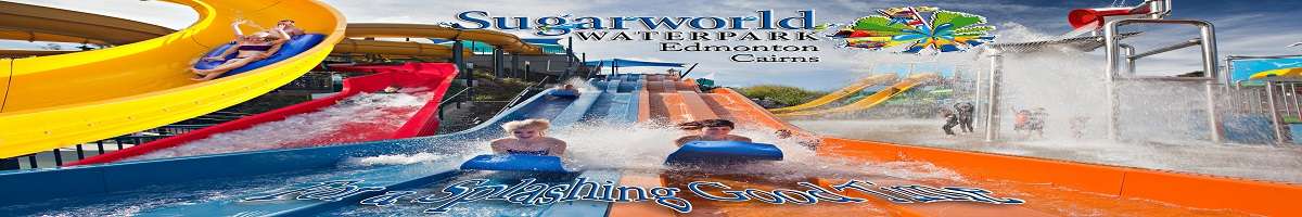Sugarworld Waterpark Banner