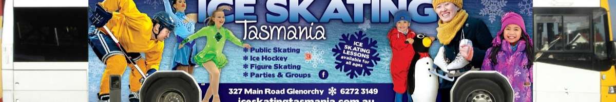 Glenorchy Ice Skating Rink Banner