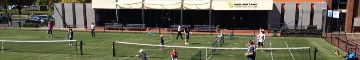 Geelong Lawn Tennis Club Banner