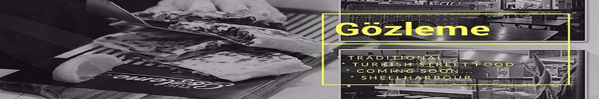 The Gozleme Co Banner