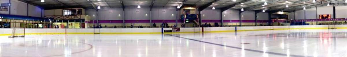 Hunter Ice Skating Stadium Banner