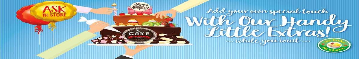 The Cheesecake Shop Banner