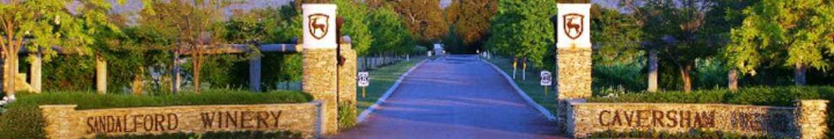 Sandalford Wines Banner