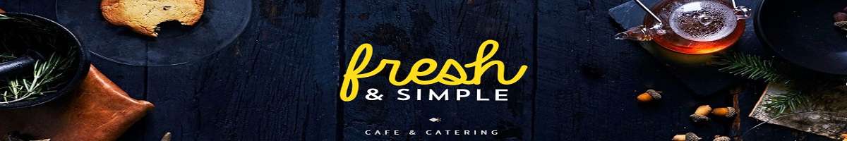 Fresh & Simple Cafe/Caterer Banner