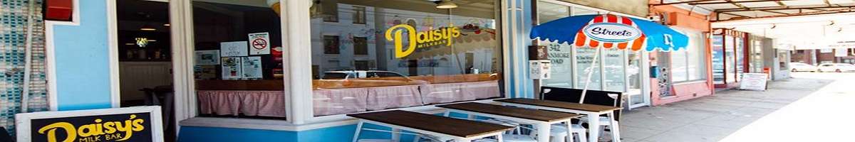 Daisy's Milkbar Banner