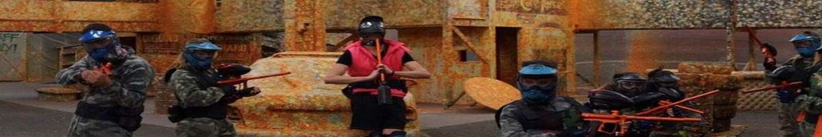 Die Hard Indoor Paintball Banner