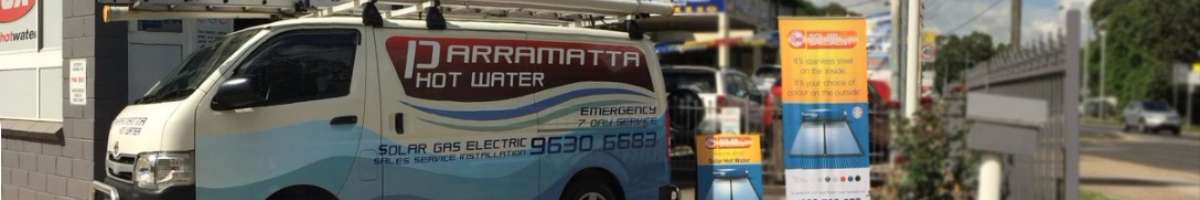 Parramatta Hot Water Banner