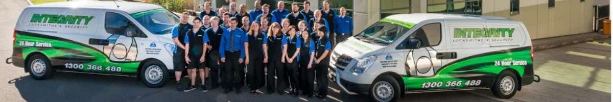 Integrity Locksmith and Security Banner