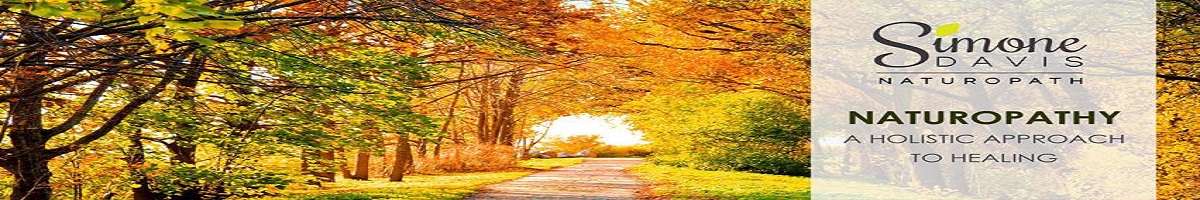 Simone Davis Naturopath Banner