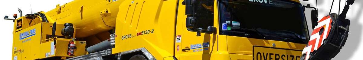 Universal Cranes Banner