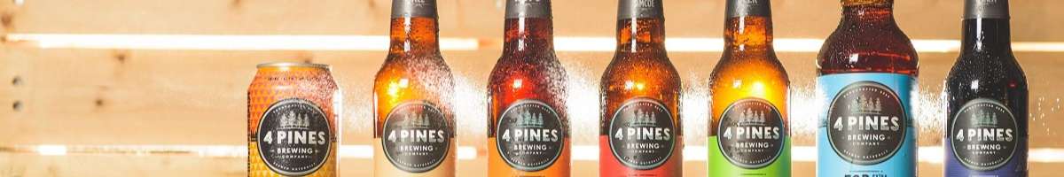 4 Pines Beer Banner