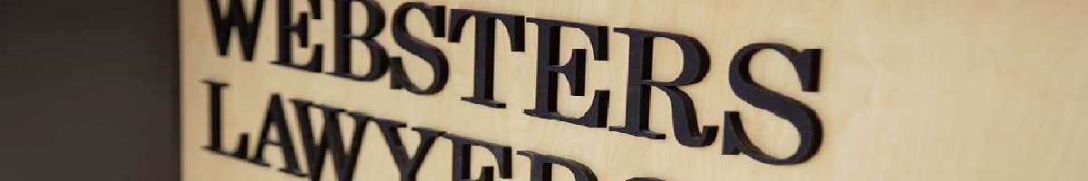 Websters Lawyers Banner
