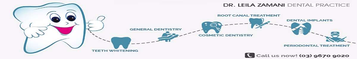 Dr. Leila Zamani Dental Practice Banner