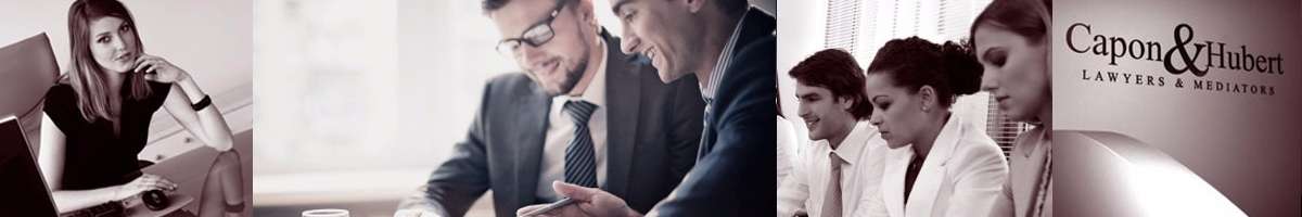 Capon & Hubert Lawyers & Mediators Banner