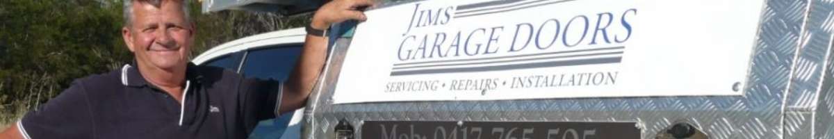 Jims Garage Doors Banner