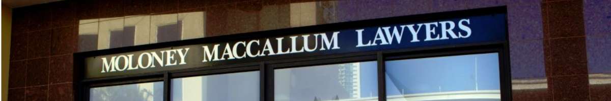 Moloney Maccallum Lawyers Banner