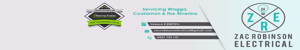 Zac Robinson Electrical Banner