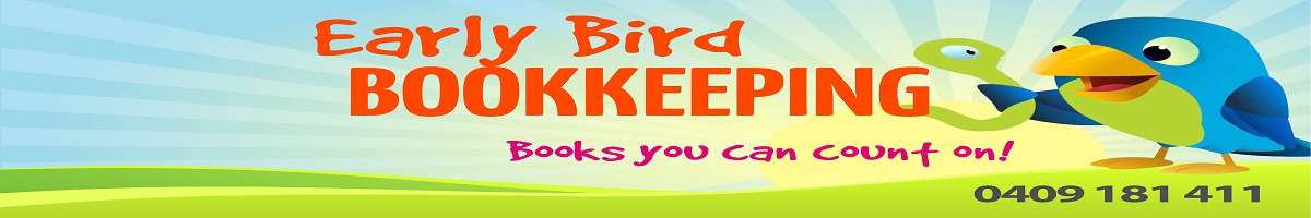 Early Bird Bookkeeping Banner