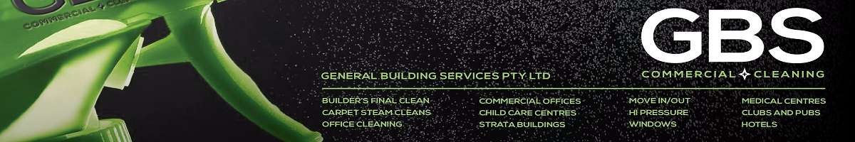 GBS Commercial Cleaning Banner