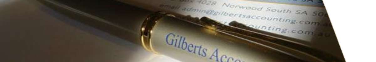 Gilberts Accounting Banner