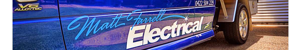 Matt Farrell Electrical Banner