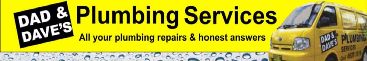 Dad & Dave's Plumbing Services Banner