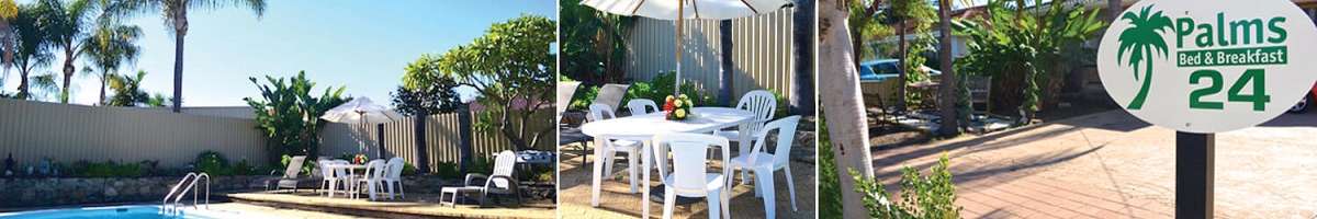 Palms Bed & Breakfast Banner